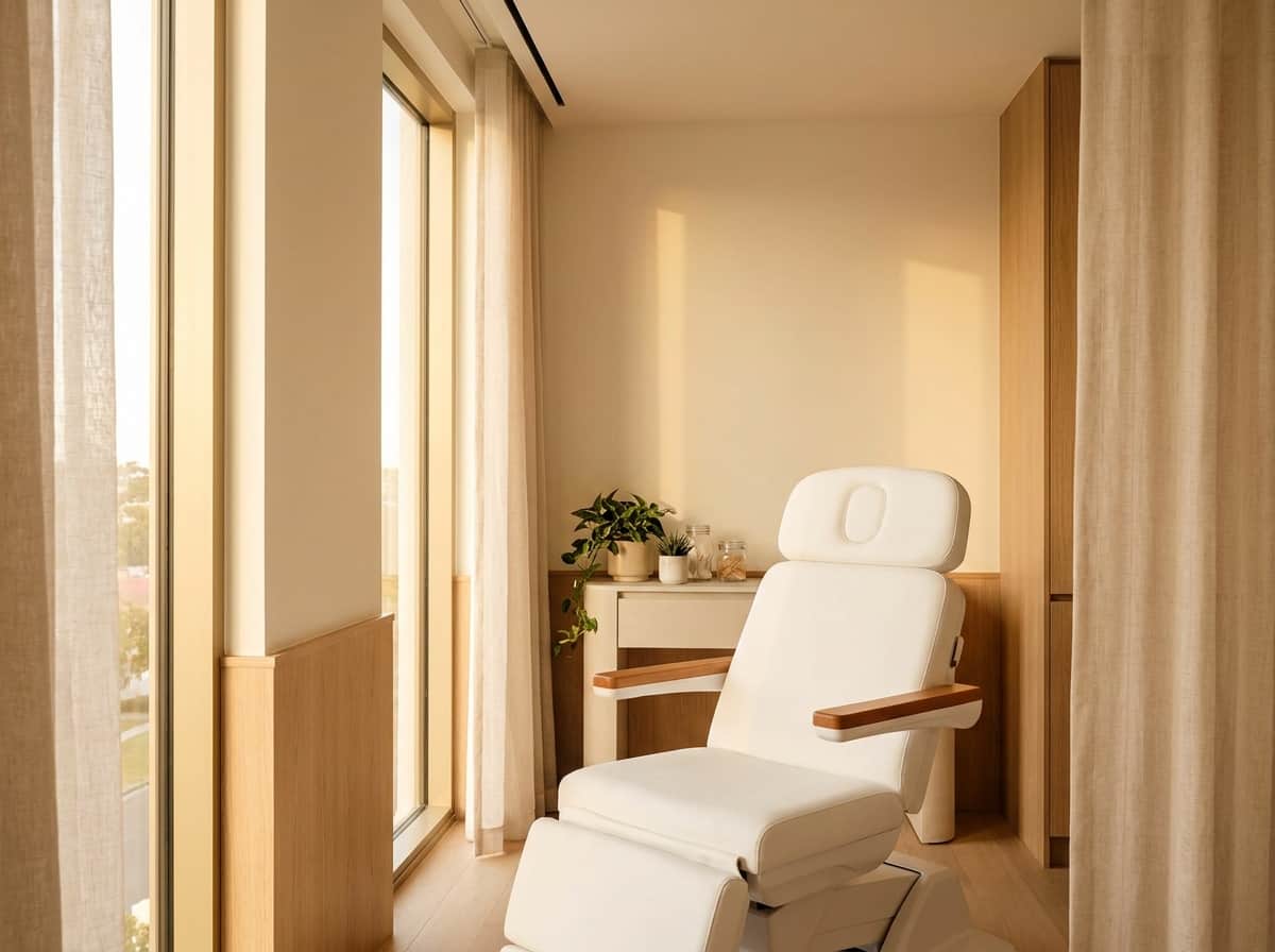 Treatment room at the AestheteMD clinic